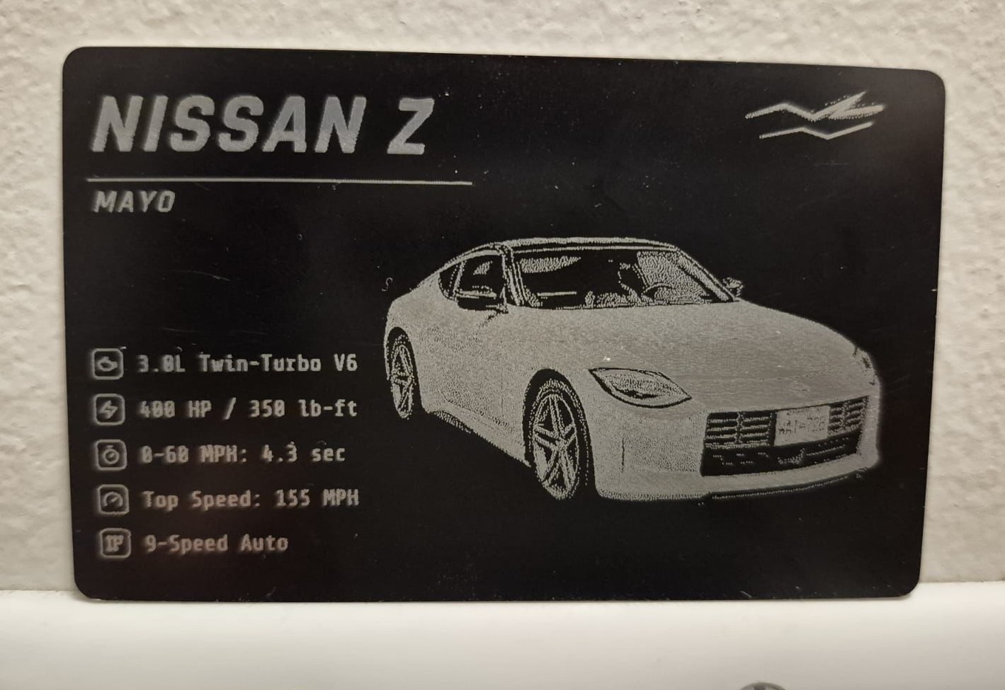 NISSAN Z PhantomSlate owned by MAYO
